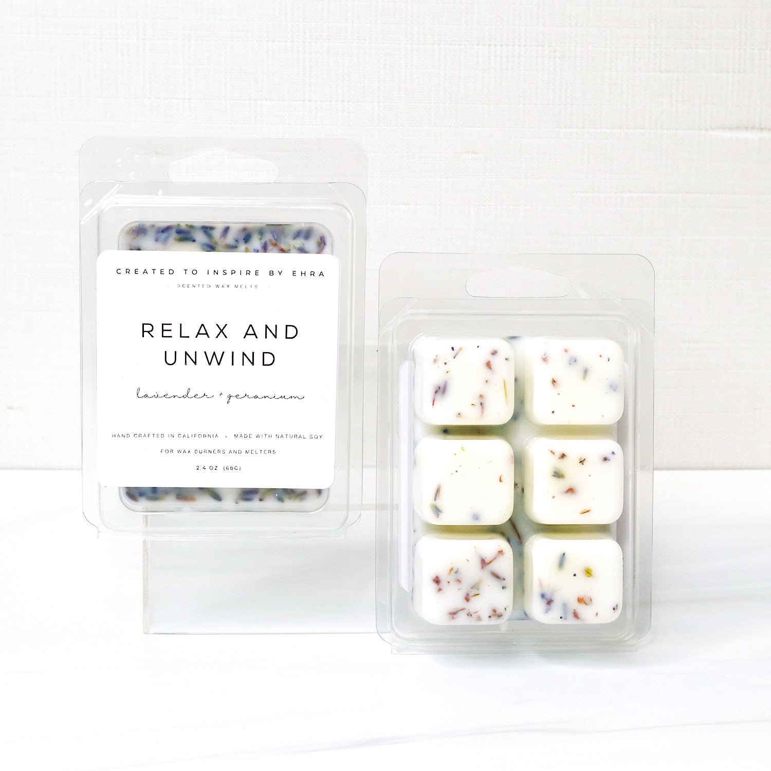 Relax & Unwind, Natural Botanical Wax Melts