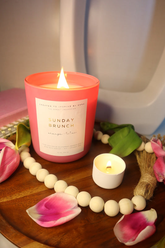 Sunday Brunch (Lilac + Mimosa) Candle