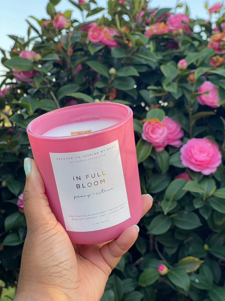 In Full Bloom (Peony + Citrus) Candle