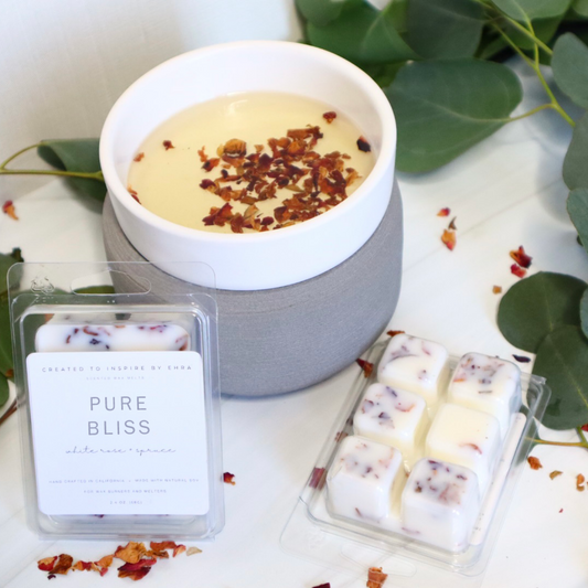 Pure Bliss (Rose + Spruce) Wax Melts