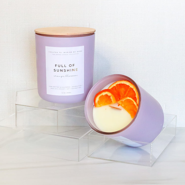 Full of Sunshine (Orange Blossom) Candle