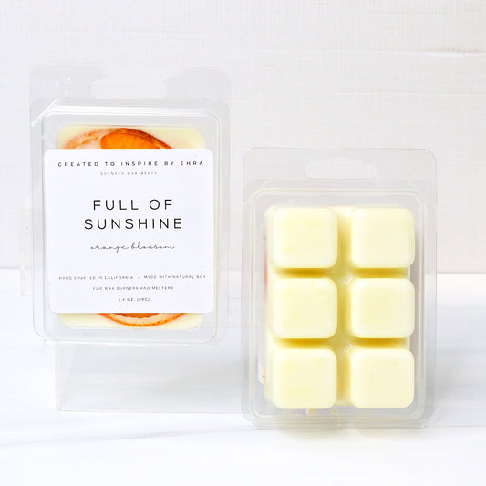 Full of Sunshine (Orange Blossom) Wax Melts