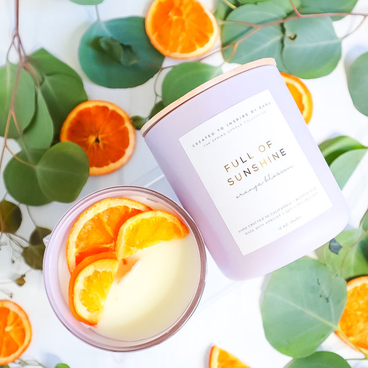 Full of Sunshine (Orange Blossom) Candle