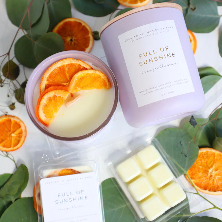 Full of Sunshine (Orange Blossom) Candle