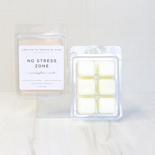 No Stress Zone (Eucalyptus + Mint) Wax Melts