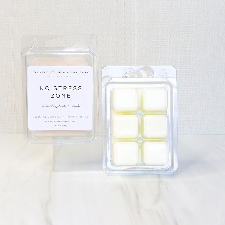 No Stress Zone (Eucalyptus + Mint) Wax Melts