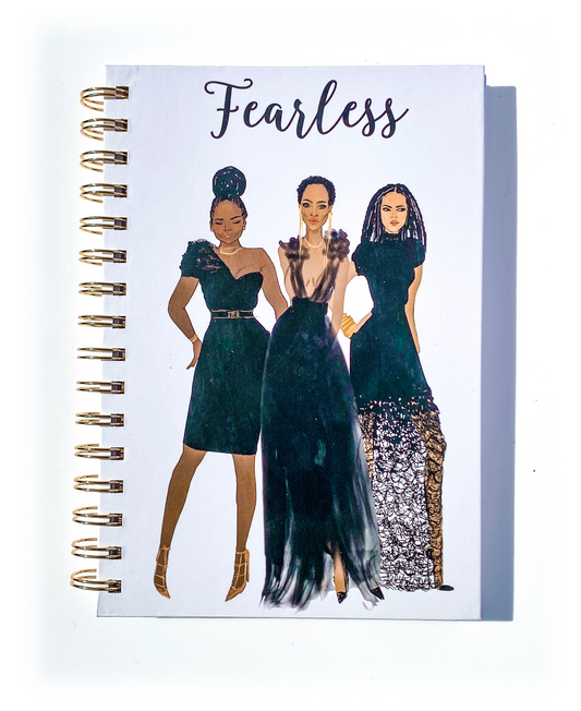 Fearless Spiral Wirebound Notebook