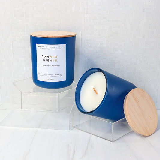 Summer Nights (Coconut + Amber) Candle