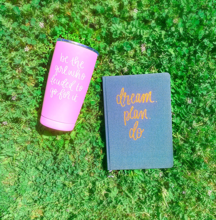 Dream It Plan It Do It Inspirational Journal