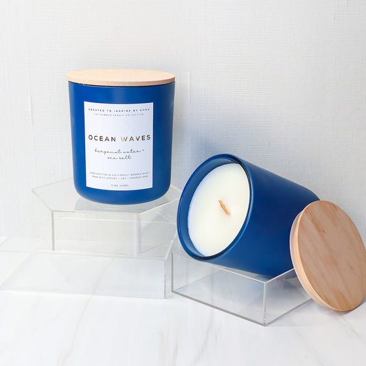 Ocean Waves (Bergamot Waters + Sea Salt) Candle